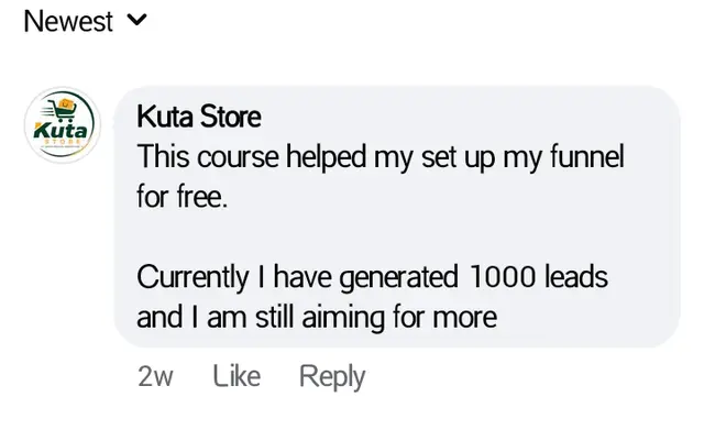 Student comment on Funnel Circuit course